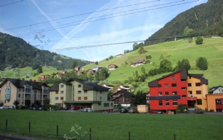 瑞士kerns小镇