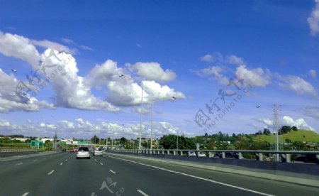 新西兰高速公路风景