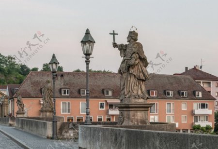 德国教会雕像