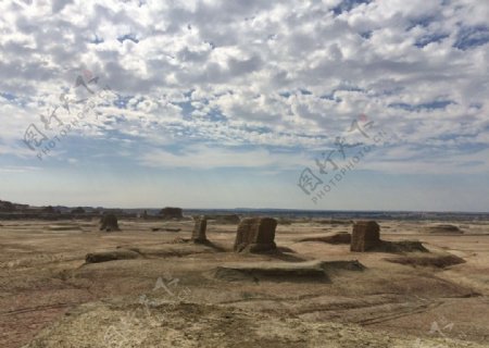 新疆魔鬼城沙漠大漠风光