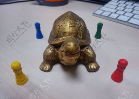 铜龟和棋子阵