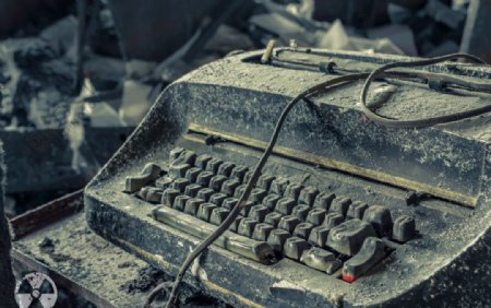 复古陈旧打字机