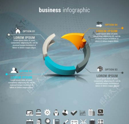业务信息统计图表