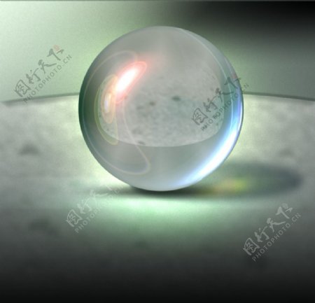 质感透明球体