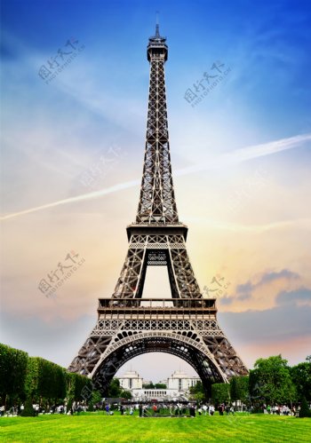 巴黎铁塔摄影图片