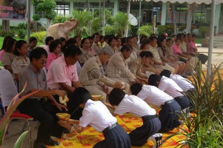 泰国接待仪式