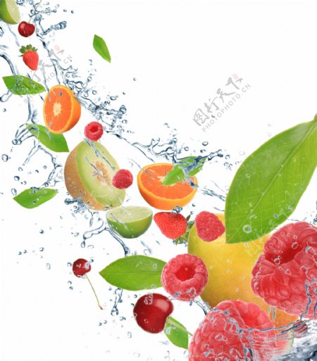 水果背景素材图片