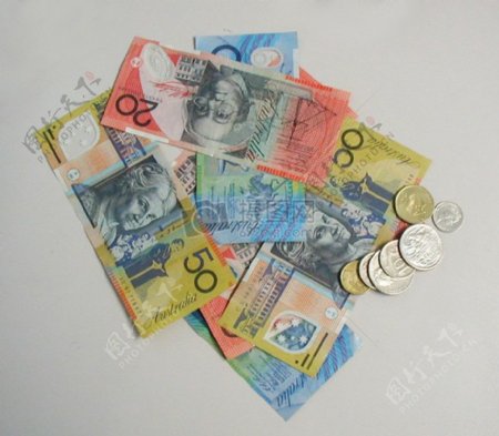 澳大利亚纸币和硬币