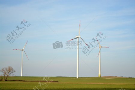 环保的风能发电机