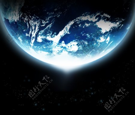 宇宙太空地球背景图片