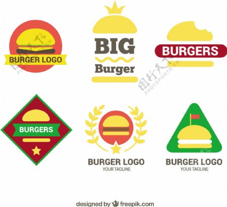 丰富多彩的汉堡标志收藏