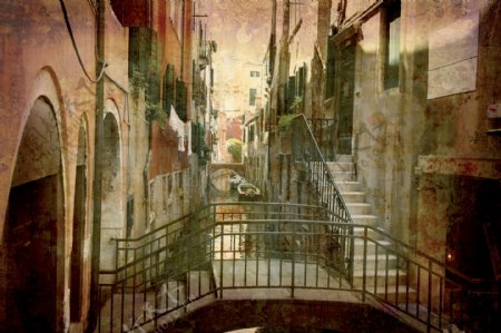 威尼斯小巷图片