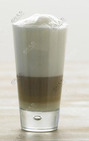 一杯香浓的咖啡摄影图片