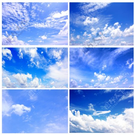 6张蓝天白云图片图片