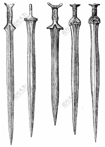 古代武士宝剑图片