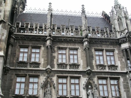 慕尼黑的中世纪建筑