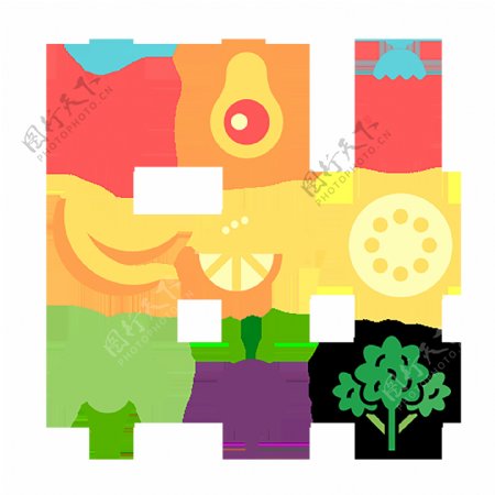 水果蔬菜食物食品图标icon
