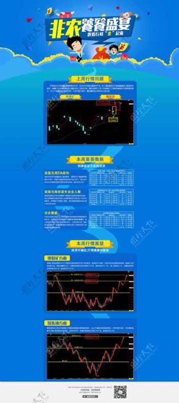 扁平金融行情网页