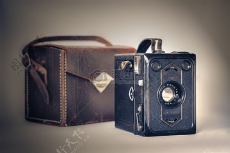 老式的照相机