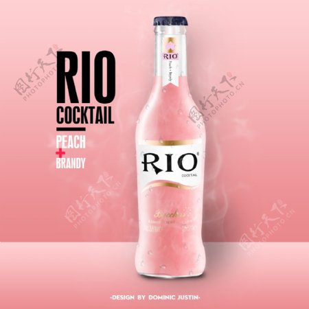 RIO鸡尾酒海报设计