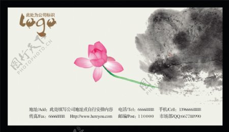 中国风文化展牌