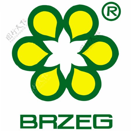 黄色创意logo设计