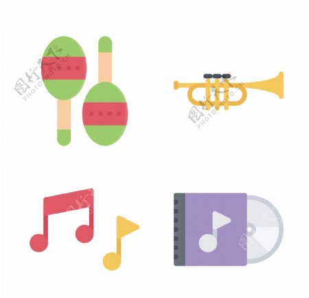 音乐icon图标素材