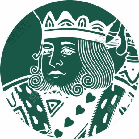 简约咖啡馆logo