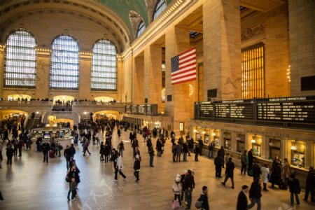 美国纽约大中央车站风景