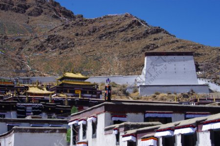 西藏扎什伦布寺风景