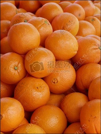 满画面的新鲜橙子
