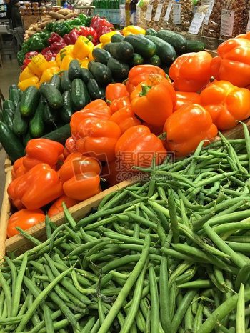市场新鲜蔬菜