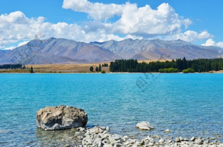 新西兰特卡波湖风景