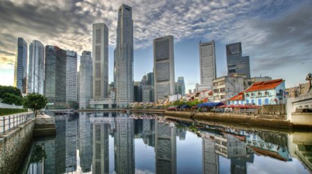 新加坡城市建筑风景
