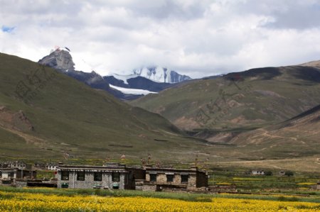 西藏羊卓雍错风景