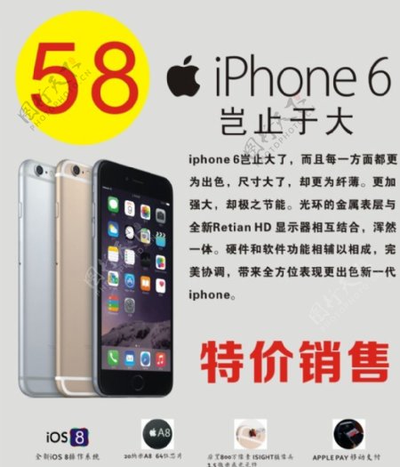 iphone6海报宣传图片