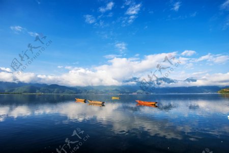 四川泸沽湖风景