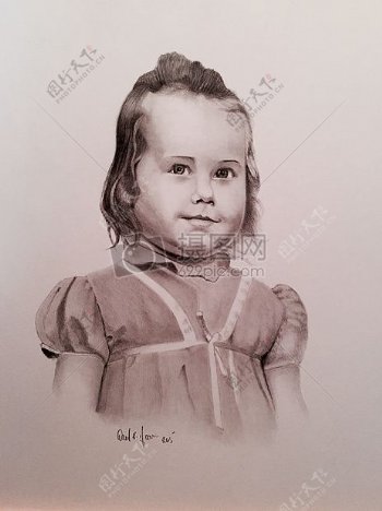 女婴的肖像
