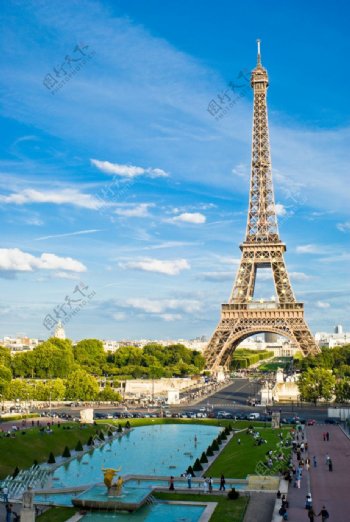 巴黎铁塔玄关图