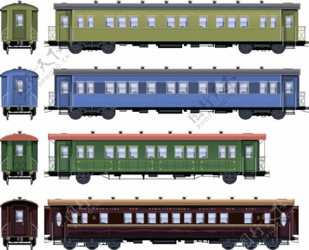 欧式火车设计图片