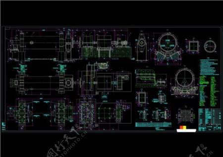 磨机机械图纸