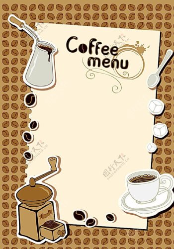 复古创意咖啡海报图片