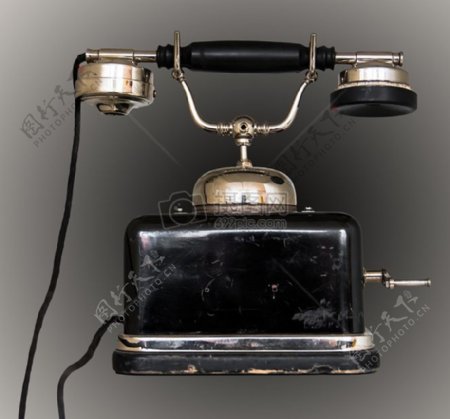 复古的台式电话机