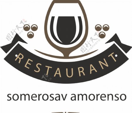 餐厅创意标志AI
