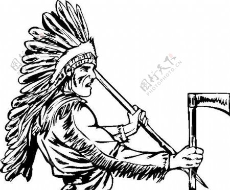 装饰图案印第安部落矢量素材ai格式14