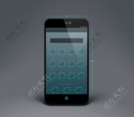 魅族MX2手机模型