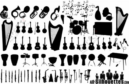 各种各样的乐器
