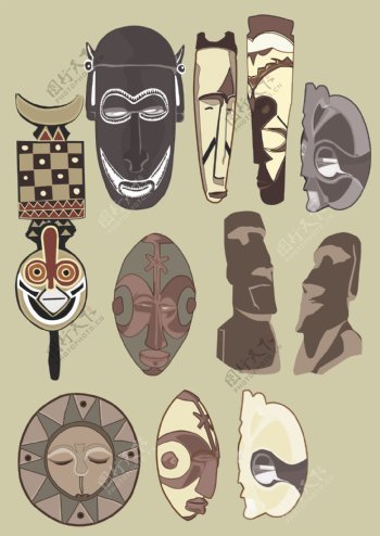 古老的面具
