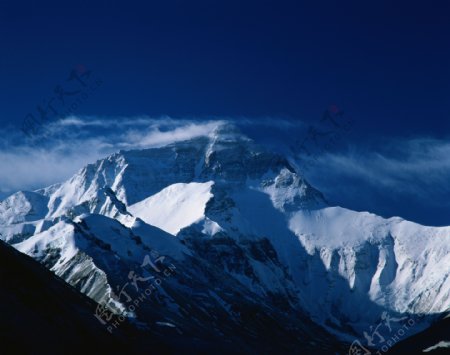 美丽珠穆朗玛峰图片