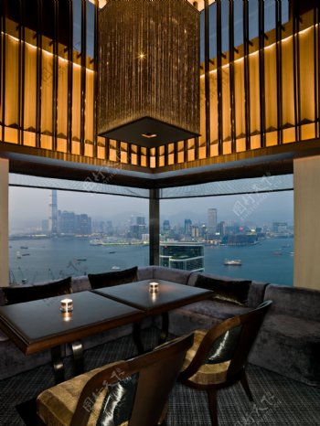 香港奕居酒店浪漫餐厅设计图片